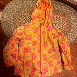 Colorful Kids Turtle Print Jacket LL bean